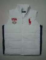 2013 ralph lauren chaqueta sans hombreches advanced hommes big polo classic blanc